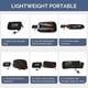 thumbnail image 4 of Unisex Foldable Backpack Travel Daypack Outdoor Lightweight Backpacks Hiking Backpack Small Foldable Backpacks Black, 4 of 5