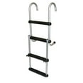 thumbnail image 1 of ASC 4 Step Anodized Aluminum Removable Pontoon Ladder, 1 of 1