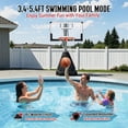 thumbnail image 6 of SERAY Adjustable Basketball Hoop 3.4-10 Feet, Portable Basketball Goal with 40 Inch Shatterproof Backboard & Wheels, Indoor/Outdoor Basketball System for Kids, Teens & Adults, 6 of 9