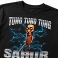 thumbnail image 4 of Unisex Sahur Graphic T-Shirt, Classic Fit Cotton Tee, Meme Style Print, 4 of 9