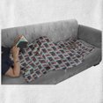 thumbnail image 6 of Hip Hop Soft Flannel Fleece Blanket, Night Club Dj Equipments as Turntables Mixer and Speakers Pattern in Pastel Colors, Cozy Plush for Indoor and Outdoor Use, 60" x 80", Multicolor, by Ambesonne, 6 of 6