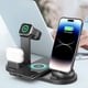 thumbnail image 3 of Pisexur - Cargador inalámbrico para hombre de 15 W, seis en uno, rotación de 360°, carga rápida inalámbrica, soporte de carga para reloj, carga inalámbrica de auriculares, electrónica para niños, org, 3 of 9