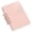 Pink, variant on SLUOHZXI Small Discbound Notebook Set, Removable Loose-Leaf Notepads, Portable Scratch Memo Pads, Detachable Disc-Bound Journal for Office & Daily Use