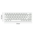 thumbnail image 2 of EGNMCR Keyboard Gaming Keyboard RK855 Mode 68-Key Portable Ergonomic Gaming Bluetooth Mechanical Keyboard keyboard 0, 2 of 2
