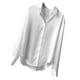 thumbnail image 3 of Blusa de mujer Camisa holgada de manga larga de satén Retro Girl Casual Top, Blanco, 3L Advancent AP001166-12B, 3 of 7