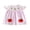 Pink, variant on BemeyourBBs Toddler Baby Girl Back to School Dress Kids Girls Kindergarten Outfits 2 3 4 5 6 7 Years Baby Girls Summer Smocked Dress Flying Sleeve Apple Pencil Embroidered Striped Dress