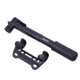 thumbnail image 1 of Bomba de bicicleta Mini inflador de neumáticos Bombas de bicicleta de mano Herramientas de bicicleta de ejercicio Compresor de aire portátil Kit de herramientas Bomba de aire manual Compresores Negro Kearding OD003237-01, 1 of 7