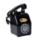 thumbnail image 5 of Figura decorativa de alcancía con forma de teléfono retro, con esfera para ahorrar dinero Negro, 5 of 9