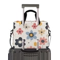 thumbnail image 2 of FORMRS 16" Laptop Bag Carrying Sleeve Case with Handle Travel Shoulder Briefcase, Beige Retro Flower, 2 of 8
