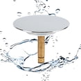 thumbnail image 1 of Tapón para bañera de 72 mm, tapones para bañera, tapón para fregadero, desagüe para bañera, tapón de drenaje para bañera con junta de repuesto, apto para bañera, inoxidable e impermeable, 1 of 5