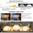 thumbnail image 2 of Lámpara de cocina LED, lámpara para debajo del gabinete de cocina, foco LED adhesivo con control remoto inalámbrico, luces LED para toda la casa con tira magnética/temporizador automático, 2 of 5