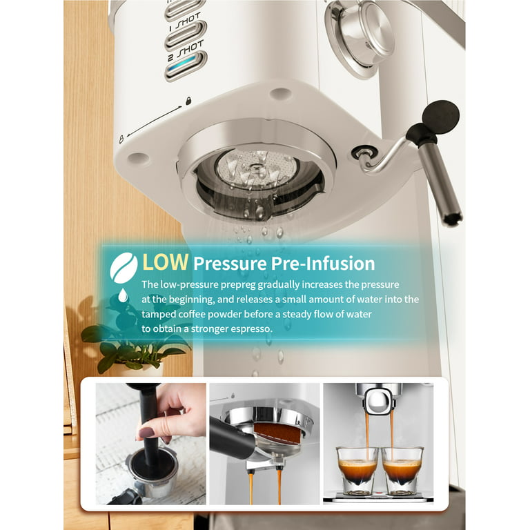 Gevi 20 Bar High Pressure Commercial Espresso Machines, Expresso