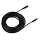 thumbnail image 3 of Cable de extensión de audio de 3,5 mm macho a hembra Nikou 10 m negro, 3 of 15