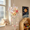 thumbnail image 4 of Clearance! Suncatcher Window Hanging Ornament Floral Butterfly Acrylic Wind Chime with Crystal Pendant for Home Bedroom Living Room Window Garden Boho Wall Art Decor, 4 of 7