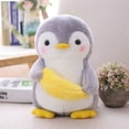 thumbnail image 3 of Creative Cudding Fruit Penguin Plush Stuffed Toys Cute Couple Penguin Plush Doll Toy Home Decor Toys Birthday Present, 3 of 5
