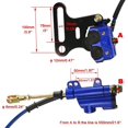 thumbnail image 2 of PRO BAT 12mm Rear Disc Hydraulic Brake Assembly Caliper Master Cylinder with Pad compatible 70cc 110cc 125cc 140cc 150cc Pit PRO Dirt Bike, Golden_Gift Of G, 2 of 5