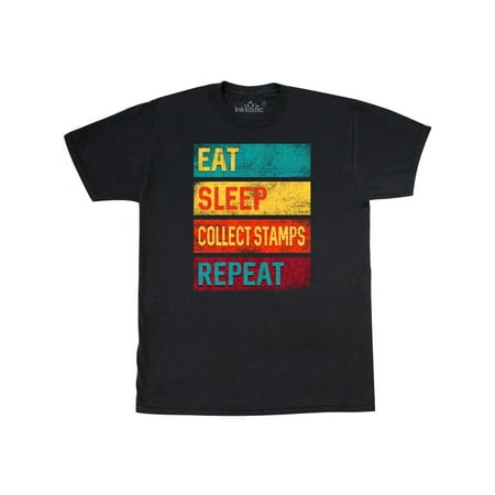 Stamp Collector Eat Sleep Collect Stamps T-Shirt