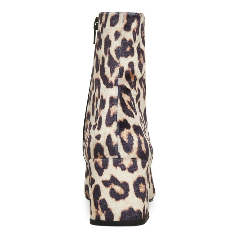 Steve madden top leopard booties