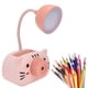 thumbnail image 3 of Lámpara De Escritorio Plegable LED Con Portalápices, Sacapuntas, Carga USB Para Lectura, Mesa, Luz, Hogar, Oficina, Estudio, Silicona ABS, 3 of 8