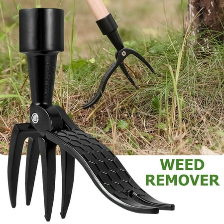 Stand Up Weed Puller Aluminum Feet Weeder Head Heavy Duty Labor Saving ...