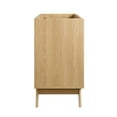 thumbnail image 3 of Vanity Cabinet (Sink not included), Brown Oak, Wood, Hotel Bedroom Bathroom, Modern Contemporary HB36273, 3 of 12