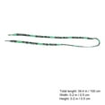thumbnail image 2 of HEATSHAKING Flat Shoe Laces for Sneakers Assorted Color Men Women Outdoor Use 10 Pairs 39in, 2 of 10