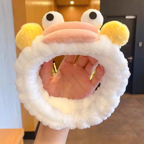 Pisexur Belleza Maquillaje Diadema con forma de boca de salchicha para mujer, divertida y lavablepara mujeres y hombres