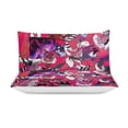 thumbnail image 3 of Hazbin Ensemble de Lit Jumeau 3 Pcs - Comprend 1 Couette Simple et 2 Taies d'Oreiller Literie - Microfibre Résistante à la Décoloration - Hazbin Hôtel, 3 of 4
