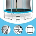 thumbnail image 6 of Alvantor 8ft Trampoline with Basketball Hoop, Outdoor Round Trampoline for Kids with Enclosure net and Ladder, Recreational Trampoline for Backyard Blue, 6 of 7