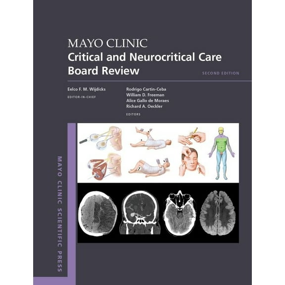 Mayo Clinic Scientific Press Mayo Clinic Critical and Neurocritical Care Board Review, (Paperback)