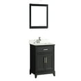 thumbnail image 2 of Vanity Art 24" Single Sink Bathroom Vanity Set with Engineered Marble Top and Free Mirror, 2 of 5