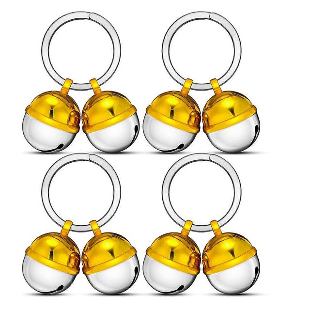 8 Pack Extra Loud Cat & Dog Bells, Brass Dog Collar Bell Pet Tracker