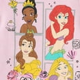 thumbnail image 5 of Disney Princess Belle Ariel Rapunzel Tiana Short Sleeve T-Shirt and Shorts Set (Girls), 2 Piece Set, Sizes 3T-7, 5 of 8