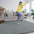 thumbnail image 4 of TWINNIS Soft Area Rug,Washable Rugs for Living Room,Fluffy Carpet, Cute Accent Kids Rugs for for Bedroom Nursery Dorm Indoor Room Decor,Gray/Green,5'x8', 4 of 7