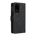 thumbnail image 6 of Feishell for Samsung Galaxy S20 Ultra 6.9 inch Zipper Wallet Case with Wrist Strap & Shoulder Strap,Premium PU Leather Magnetic Clasp Flip Holder Card Slots Crossbody Phone Case for Women Men,Black, 6 of 18