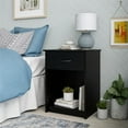 Mainstays Classic Nightstand with Drawer, Espresso