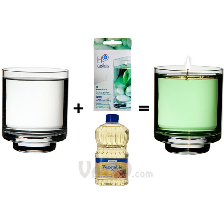 H20 Instant Water Candle Kit Instantly create custom candles using only  water and oil! {BLUE} 