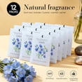 thumbnail image 4 of Linen Scented Sachet Bags - 12 Pack Drawer & Closet Freshener, Long Lasting Odor Eliminator for Wardrobes, Cars & Storage, Home Fragrance Air Freshener Sachets, 4 of 4