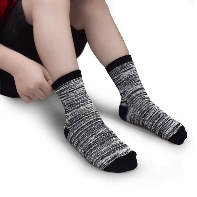 SKIBEAUT Kids Mid-Crew Socks 10-Pack photo 6