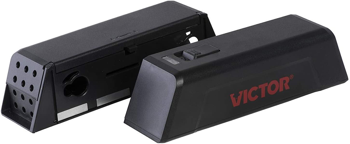 Victor Chambers – 4 Pack M250S-RF4 Indoor Electronic Mouse Trap Disposable  Refill Chambe, 4, Black