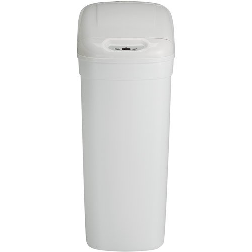 Nine Stars 8 7 Gallon Motion Sensor Trash Can White Walmart Com Walmart Com