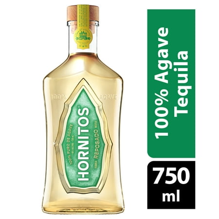 Hornitos Reposado Tequila, 750 ml Bottle, ABV 40.00%
