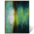 thumbnail image 2 of Handmade Abstract Painting Large Canvas Wall Art Modern Living Room Decor Colorful Landscape Artwork Unstretched (Rolled) 24x36 inches, 2 of 9