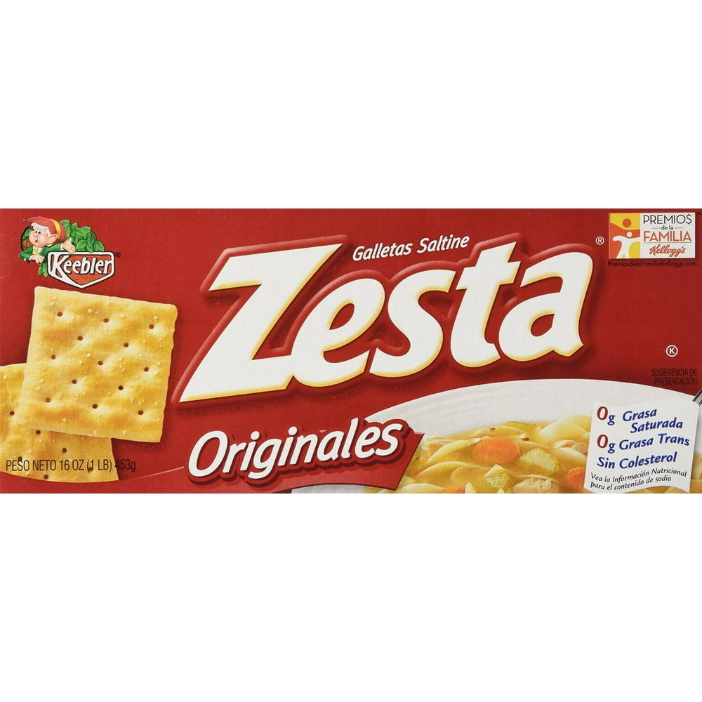 12 PACKS Keebler Zesta Original Saltine Crackers 16 Oz. Box Walmart