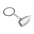 thumbnail image 3 of 4x Llavero de Motor de Avión, Piezas de Avión, Llaveros de Metal, Llavero Creativo, Regalo Del Día para Teléfono Móvil, Bolsa, Niños, Hombre 4 piezas, 3 of 8