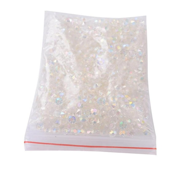Pack of 5000 Acrylic Clear Diamond Crystals Treasure Gems for Table Scatters, Vase Fillers,, Wedding, arts and crafts, Birthday Decoration Favors