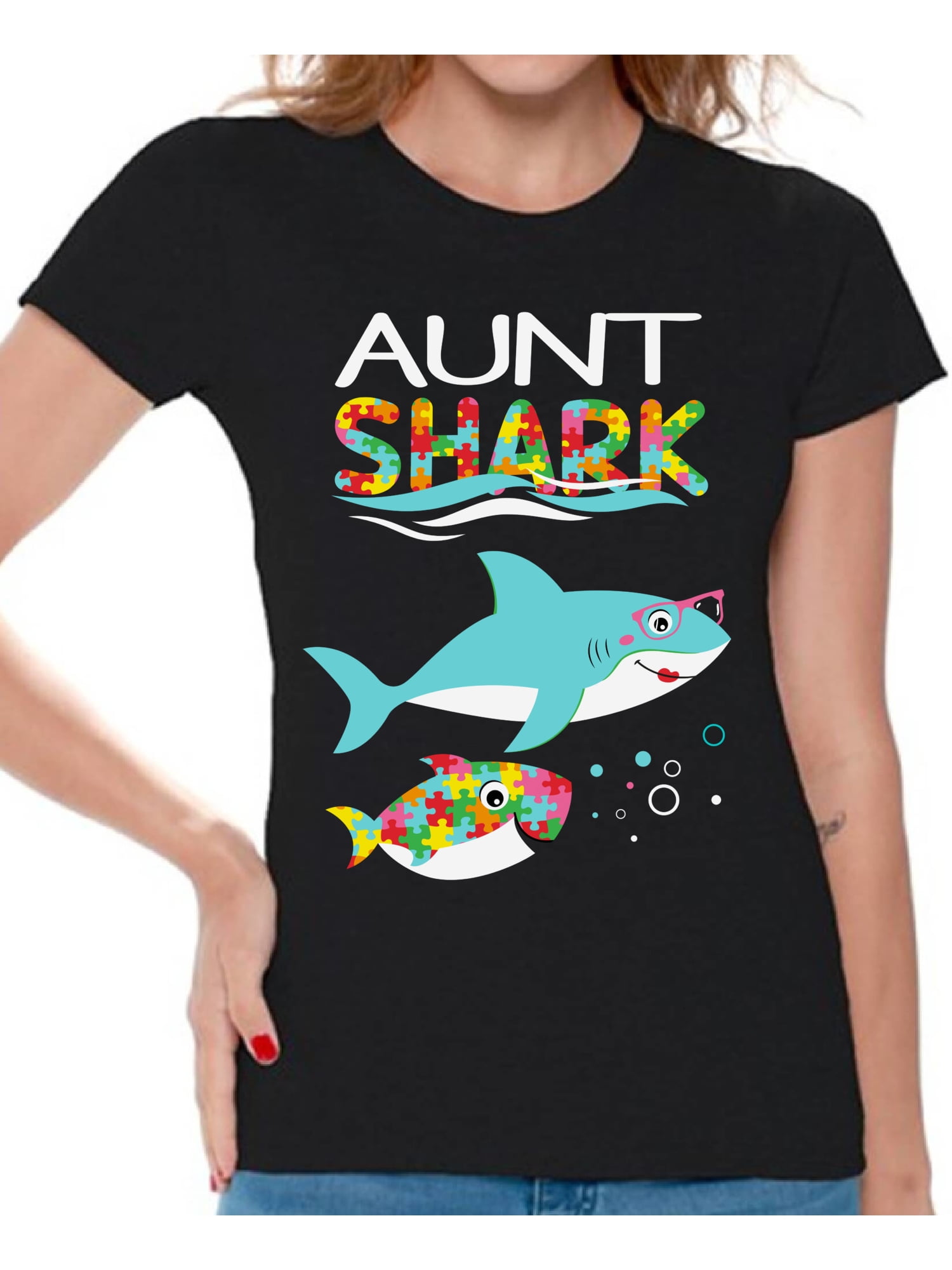 Awkward Styles Autism Shirts Matching Family Shark Outfit Autism Puzzle