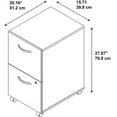 thumbnail image 3 of Pemberly Row 2-Drawer Mobile File Cabinet in Mocha Cherry - Engineered Wood, 3 of 8