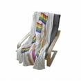 thumbnail image 3 of Rainbow Soft Flannel Fleece Throw Blanket, LGBT Pride Rights Solidarity Love Wins Community on Plain Background, Cozy Plush for Indoor and Outdoor Use, 50" x 60", Multicolor, by Ambesonne, 3 of 5