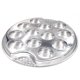 thumbnail image 4 of 2 Juego de Platos de Acero Inoxidable para Caracoles Y Hongos con 12 Compartimentos, 4 of 5